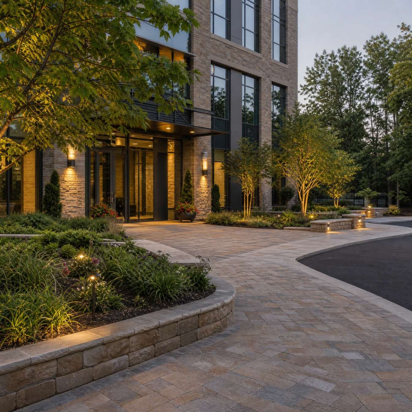 Commercial Hardscaping & Landscaping