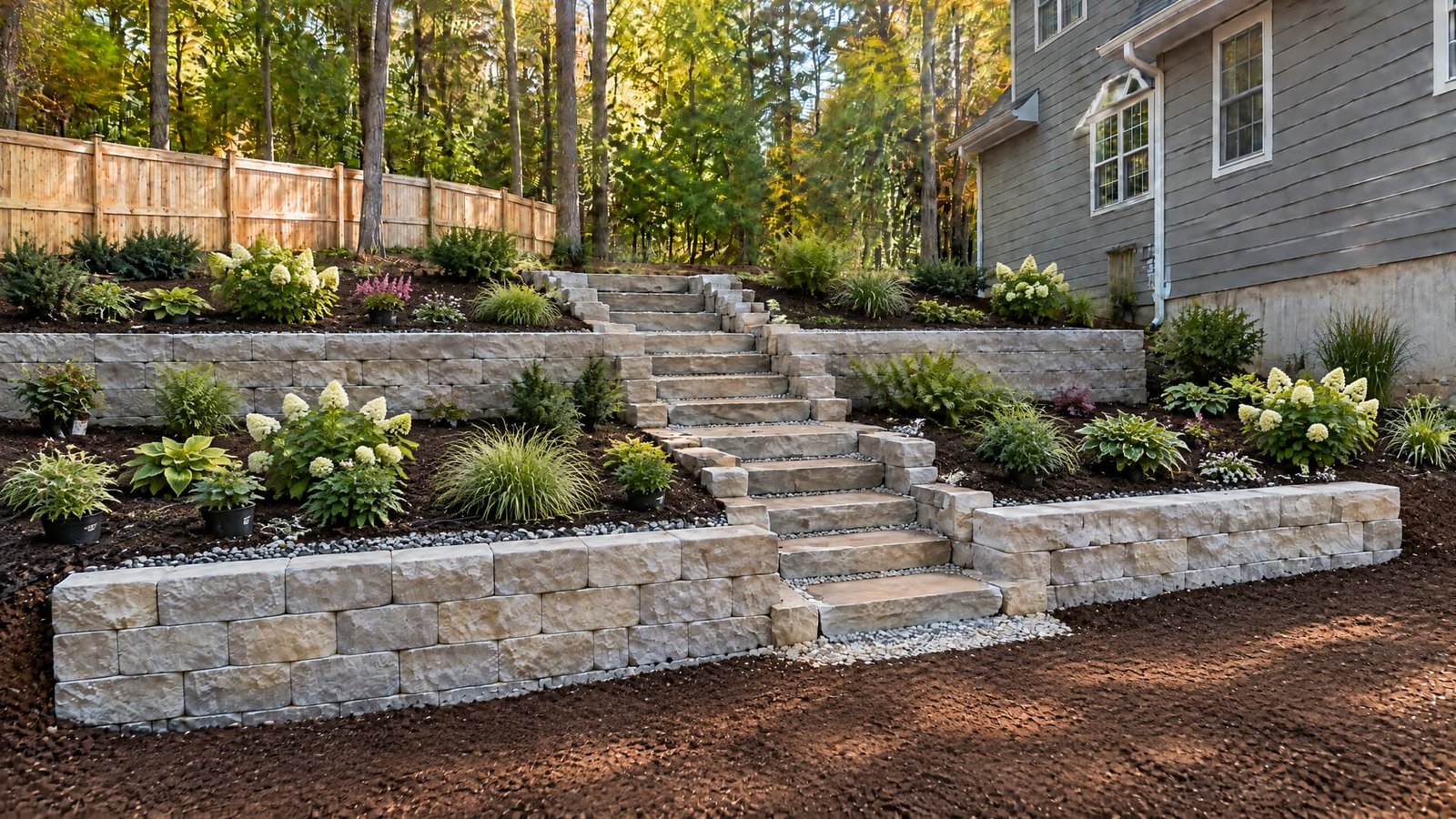 Garden planting stage